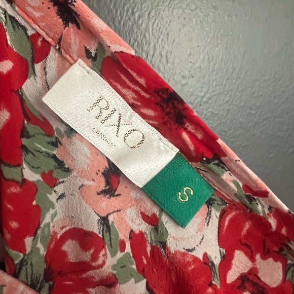 RIXO wrap skirt with floral pattern size S - Picture 2 of 2